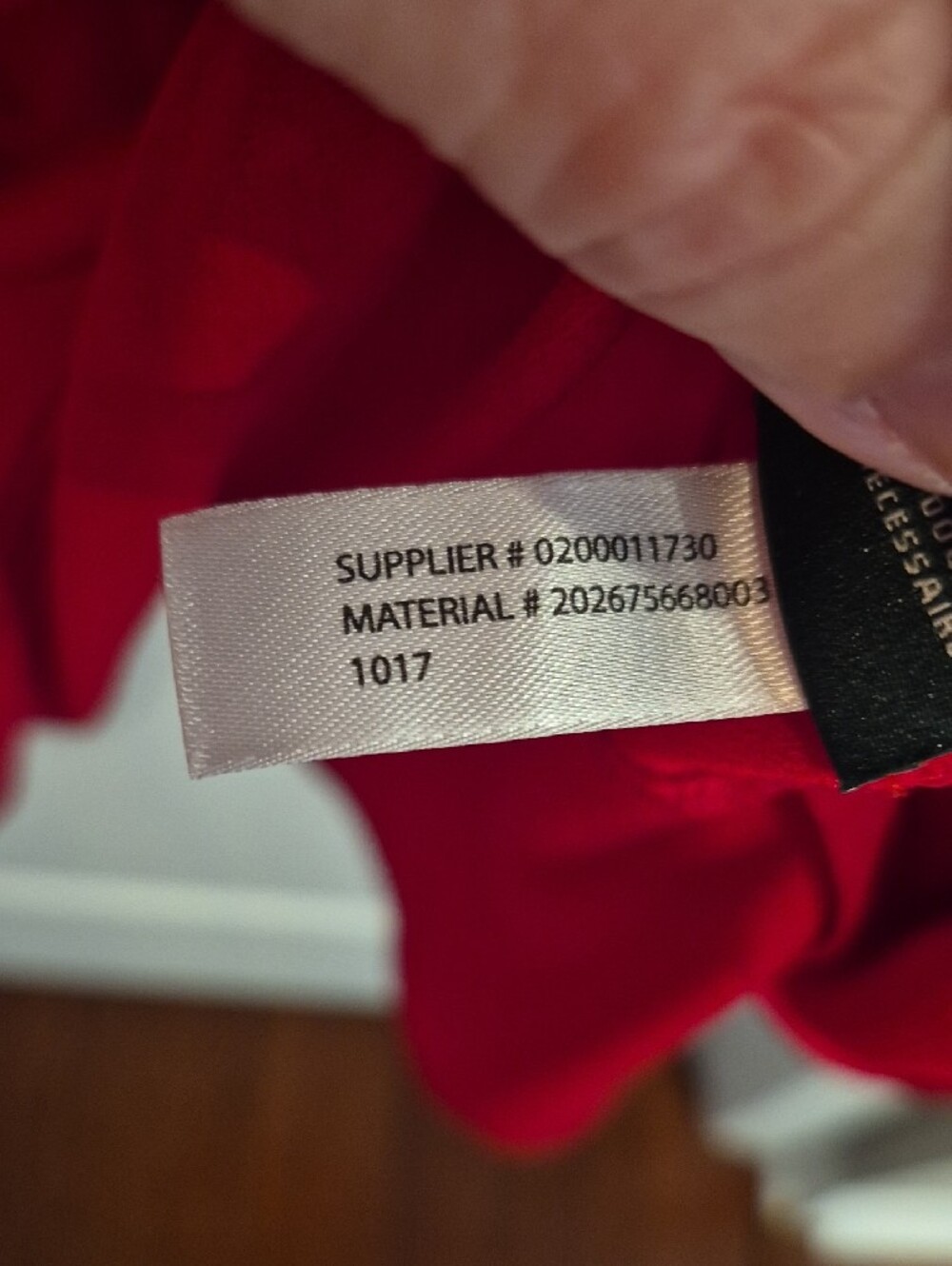 LAUREN Ralph Lauren Red Cold-Shoulder Tunic with Keyhole Button - Picture 9 of 11